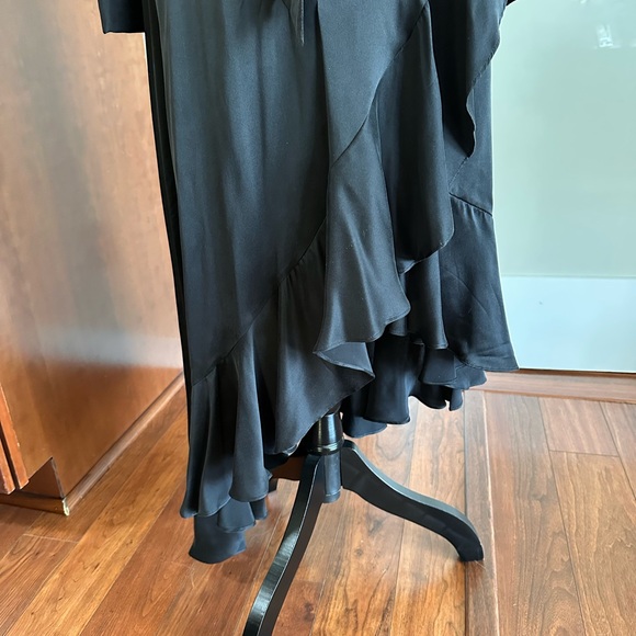 Zimmerman Asymmetrical wrap silk dress size 2 - Picture 6 of 12